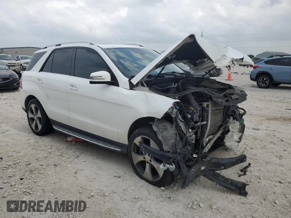 2016 Mercedes-Benz GLE 350 with VIN 4JGDA5JB7GA658779, listed as a Copart auction lot 51569725 with 129,818 mi miles and Salvage title. Bid and sale history available at DreamBid. Image 4.