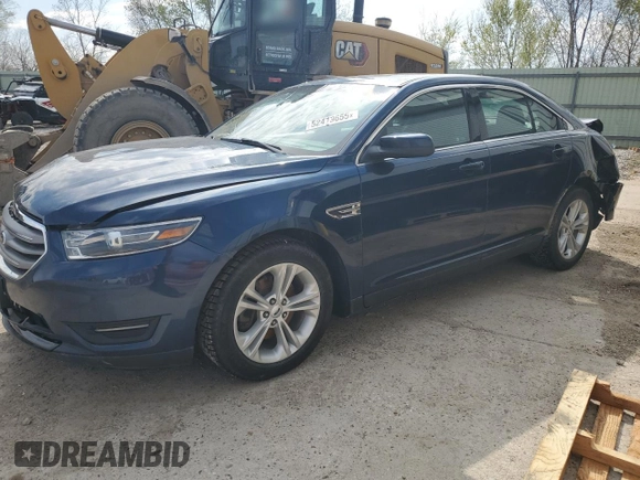 2017 Ford Taurus SEL with VIN 1FAHP2E86HG102078, listed as a Copart auction lot 52419655 with 90,771 mi miles and Salvage Title. Bid and sale history available at DreamBid. Image 1.