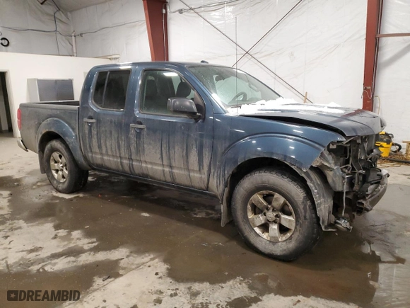 2013 Nissan Frontier SV with VIN 1N6AD0EV8DN716065, listed as a Copart auction lot 43198225 with 0 mi miles and Salvage Title. Bid and sale history available at carsss.com. Image 4.