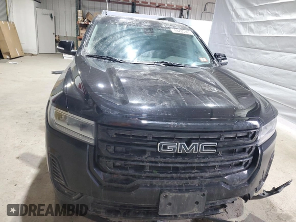 2021 GMC Acadia SLE with VIN 1GKKNRLS2MZ213274, listed as a Copart auction lot 48295345 with 64,457 mi miles and Salvage Title. Bid and sale history available at DreamBid. Image 5.