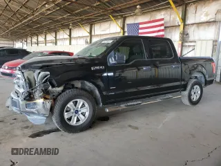 2016 Ford F-150 XL with VIN 1FTEW1CG0GFA16953, listed as a Copart auction lot 58272815 with 123,517 mi miles and Salvage title. Bid and sale history available at DreamBid. Image 1.