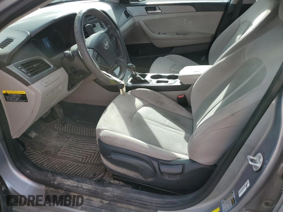 2017 Hyundai Sonata SE with VIN 5NPE24AF0HH514214, listed as a Copart auction lot 49087525 with 208,175 mi miles and Salvage Title. Bid and sale history available at carsss.com. Image 7.