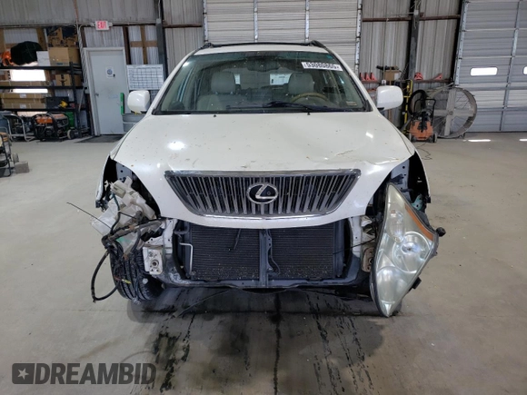 2007 Lexus RX 350 with VIN 2T2HK31U67C001472, listed as a Copart auction lot 53080865 with 190,478 mi miles and Salvage Title. Bid and sale history available at carsss.com. Image 5.