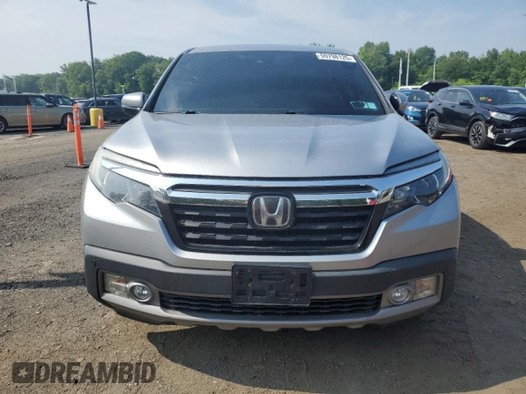2018 Honda Ridgeline RTL-E with VIN 5FPYK3F77JB014975, listed as a Copart auction lot 59798125 with 124,361 mi miles and Clean title. Bid and sale history available at DreamBid. Image 5.
