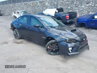 2018 Subaru WRX Premium with VIN JF1VA1B65J9828218, listed as a IAAI auction lot 40550359 with 50,189 mi miles. Bid and sale history available at carsss.com. Image 1.