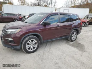 2016 Honda Pilot LX with VIN 5FNYF6H14GB099578, listed as a Copart auction lot 76843314 with 188,161 mi miles and Clean Title. Bid and sale history available at carsss.com. Image 1.