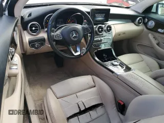 2018 Mercedes-Benz C 300 with VIN WDDWJ4JBXJF670349, listed as a Copart auction lot 45375515 with 98,207 mi miles and Clean Title. Bid and sale history available at carsss.com. Image 8.