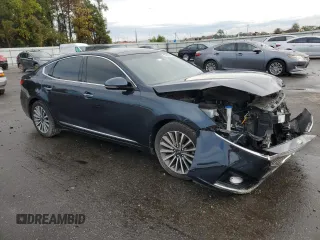2017 Kia Cadenza Premium with VIN KNALC4J13H5091439, listed as a Copart auction lot 78693644 with 56,236 mi miles and Salvage Title. Bid and sale history available at carsss.com. Image 4.