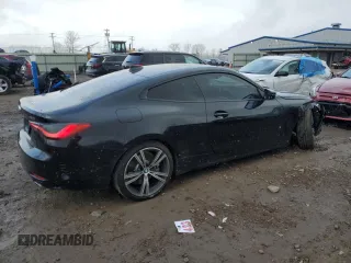 2021 BMW 4 Series 430i xDrive with VIN WBA73AP08MCF20694, listed as a Copart auction lot 50308035 with 70,302 mi miles and Salvage Title. Bid and sale history available at carsss.com. Image 3.