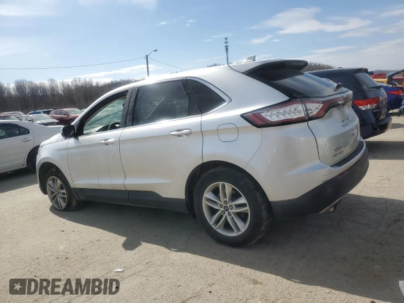 2017 Ford Edge SEL with VIN 2FMPK3J97HBC66371, listed as a Copart auction lot 47613285 with 120,119 mi miles and Salvage Title. Bid and sale history available at carsss.com. Image 2.