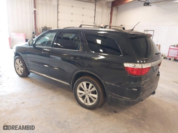2012 Dodge Durango Crew with VIN 1C4SDJDT9CC181111, listed as a IAAI auction lot 41691801 with 124,846 mi miles. Bid and sale history available at carsss.com. Image 3.