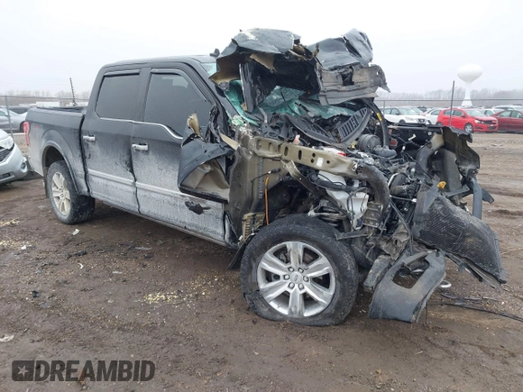 2018 Ford F-150 XL z VIN 1FTEW1EG3JFA69988, wystawiony jako IAAI lot #41429502 z przebiegiem Nie podano mil oraz . Historia ofert i sprzedaży dostępna na DreamBid. Obrazek 1.