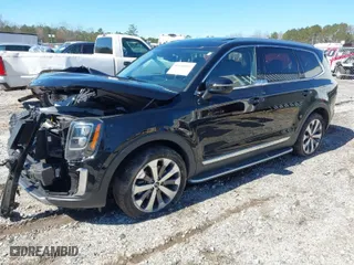 2021 Kia Telluride EX with VIN 5XYP34HC7MG170724, listed as a IAAI auction lot 41640002 with 36,812 mi miles. Bid and sale history available at carsss.com. Image 2.