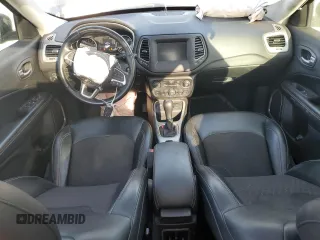 2020 Jeep Compass Latitude with VIN 3C4NJCBB4LT257074, listed as a Copart auction lot 46504265 with 81,623 mi miles and Non Repairable. Bid and sale history available at carsss.com. Image 8.