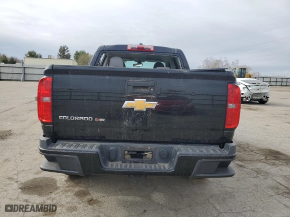 2020 Chevrolet Colorado 2WD Work Truck with VIN 1GCGSBENXL1246335, listed as a Copart auction lot 45099635 with 41,788 mi miles and Salvage Title. Bid and sale history available at carsss.com. Image 6.