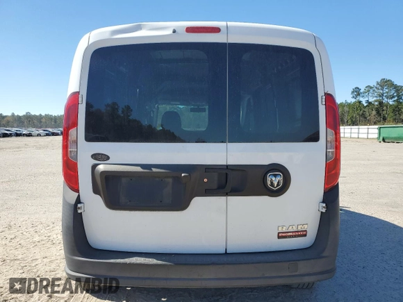 2015 Ram ProMaster City Cargo Tradesman with VIN ZFBERFAT6F6A27495, listed as a Copart auction lot 49292735 with 113,953 mi miles and Salvage Title. Bid and sale history available at DreamBid. Image 6.