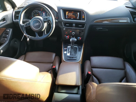 2015 Audi Q5 Premium Plus with VIN WA1LFAFP4FA034753, listed as a Copart auction lot 51499335 with 101,255 mi miles and Salvage title. Bid and sale history available at DreamBid. Image 8.