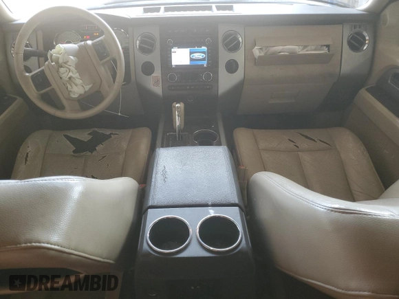 2012 Ford Expedition Max King Ranch with VIN 1FMJK1H53CEF05151, listed as a Copart auction lot 49463785 with 189,350 mi miles and Salvage title. Bid and sale history available at DreamBid. Image 8.