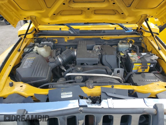2006 Hummer H3 with VIN 5GTDN136368109788, listed as a Copart auction lot 53240495 with 148,975 mi miles and Salvage Title. Bid and sale history available at carsss.com. Image 12.