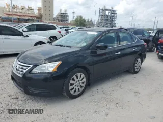 2015 Nissan Sentra SV z VIN 3N1AB7AP4FY283507, wystawiony jako Copart lot #57517475 z przebiegiem 106 312 mil mil oraz Szkody całkowita. Historia ofert i sprzedaży dostępna na DreamBid. Obrazek 1.