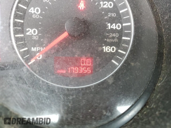 2008 Audi A3 with VIN WAUNF78P48A068528, listed as a Copart auction lot 45762245 with 179,355 mi miles and Salvage Title. Bid and sale history available at carsss.com. Image 9.
