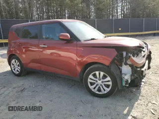 2020 Kia Soul LX with VIN KNDJ23AU9L7033916, listed as a Copart auction lot 46785245 with 102,994 mi miles and Salvage Title. Bid and sale history available at carsss.com. Image 4.