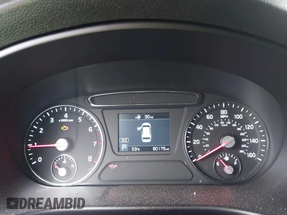 2019 Kia Sorento LX with VIN 5XYPG4A36KG568969, listed as a IAAI auction lot 41922267 with 80,176 mi miles. Bid and sale history available at carsss.com. Image 7.