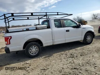 2015 Ford F-150 XL with VIN 1FTEX1CF8FKD38024, listed as a Copart auction lot 50732175 with 217,893 mi miles and Salvage Title. Bid and sale history available at carsss.com. Image 3.