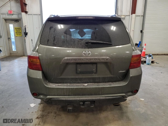2010 Toyota Highlander Sport with VIN 5TDEK3EHXAS003812, listed as a Copart auction lot 86894014 with 144,115 mi miles and Non Repairable. Bid and sale history available at carsss.com. Image 6.