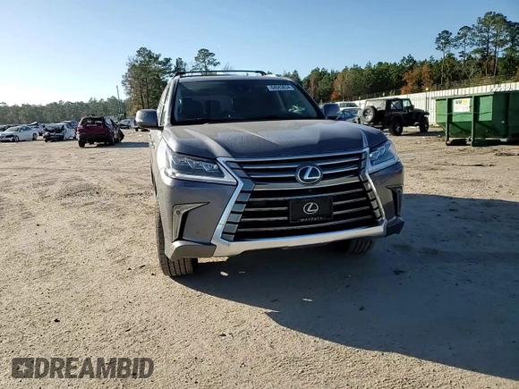2017 Lexus LX 570 with VIN JTJHY7AX3H4228219, listed as a Copart auction lot 84943634 with 94,413 mi miles and Salvage title. Bid and sale history available at DreamBid. Image 11.