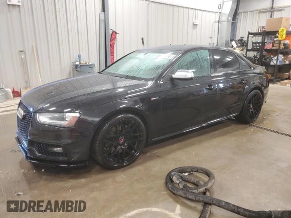 2015 Audi S4 Premium Plus with VIN WAUBGAFL0FA068231, listed as a Copart auction lot 84543174 with 101,430 mi miles and Clean Title. Bid and sale history available at carsss.com. Image 1.