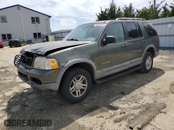2002 Ford Explorer XLT z VIN 1FMZU73E22ZA08770, wystawiony jako Copart lot #53307525 z przebiegiem 149 991 mil mil oraz Szkoda całkowita • Salvage title. Historia ofert i sprzedaży dostępna na DreamBid. Obrazek 1.