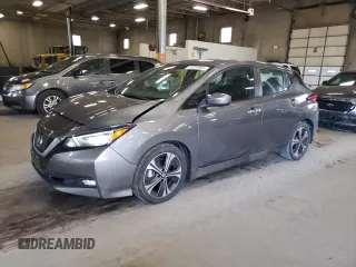 2020 Nissan LEAF SV with VIN 1N4AZ1CP2LC304867, listed as a Copart auction lot 51850865 with 36,642 mi miles and Salvage title. Bid and sale history available at DreamBid. Image 1.