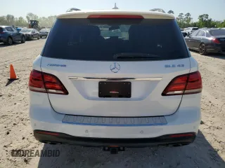 2018 Mercedes-Benz GLE 43 AMG with VIN 4JGDA6EB8JB016752, listed as a Copart auction lot 52550415 with 88,506 mi miles and Salvage title. Bid and sale history available at DreamBid. Image 6.