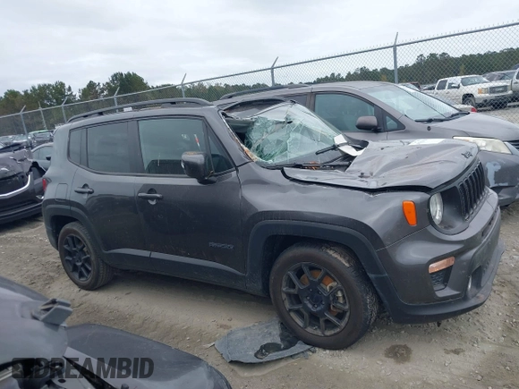 2020 Jeep Renegade Latitude with VIN ZACNJABB8LPL84242, listed as a IAAI auction lot 40763354 with 72,149 mi miles and . Bid and sale history available at DreamBid. Image 13.