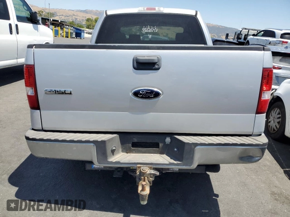 2006 Ford F-150 XLT with VIN 1FTRW12W16FA69394, listed as a Copart auction lot 59259015 with 96,303 mi miles and Salvage title. Bid and sale history available at DreamBid. Image 6.