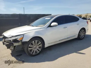 2014 Kia Cadenza Premium with VIN KNALN4D72E5148526, listed as a Copart auction lot 47541465 with 166,339 mi miles and Clean Title. Bid and sale history available at carsss.com. Image 1.