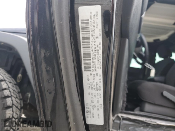 2017 Jeep Wrangler Sport with VIN 1C4AJWAG1HL618454, listed as a Copart auction lot 50206695 with 90,324 mi miles and Salvage Title. Bid and sale history available at DreamBid. Image 13.