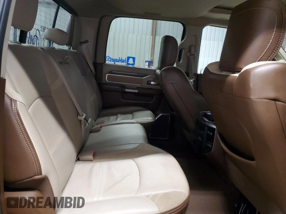 2019 Ram 2500 Laramie with VIN 3C6UR5FL8KG669161, listed as a Copart auction lot 43453035 with 125,277 mi miles and Salvage Title. Bid and sale history available at carsss.com. Image 10.