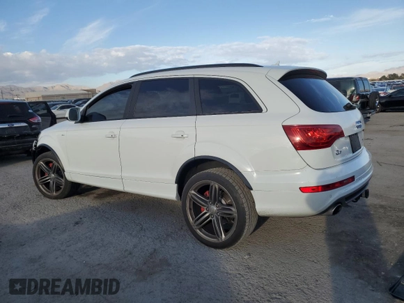 2015 Audi Q7 3.0L TDI Prestige with VIN WA1WMAFE5FD002748, listed as a Copart auction lot 47462435 with 127,162 mi miles and Salvage Title. Bid and sale history available at carsss.com. Image 2.