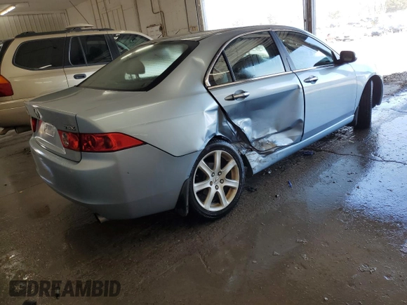 2004 Acura TSX with VIN JH4CL96864C040401, listed as a Copart auction lot 50940755 with 180,522 mi miles and Salvage Title. Bid and sale history available at carsss.com. Image 3.