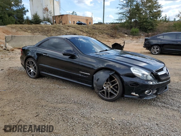 2011 Mercedes-Benz SL 550 with VIN WDBSK7BA6BF161579, listed as a Copart auction lot 78784594 with 112,536 mi miles and Salvage title. Bid and sale history available at DreamBid. Image 4.