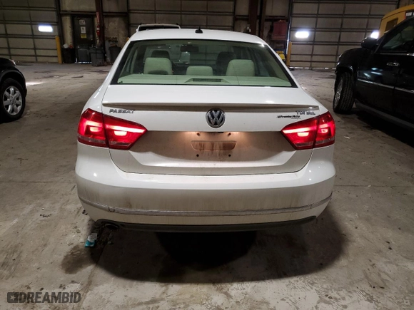 2013 Volkswagen Passat TDI SEL Premium with VIN 1VWCN7A36DC138952, listed as a Copart auction lot 46995245 with 69,007 mi miles and Salvage Title. Bid and sale history available at carsss.com. Image 6.