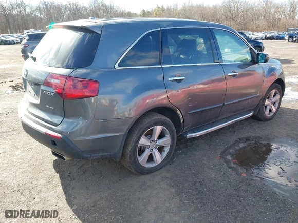 2012 Acura MDX with VIN 2HNYD2H23CH542440, listed as a IAAI auction lot 41595232 with 227414 miles. Bid and sale history available at carsss.com. Image 4.