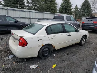 2005 Chevrolet Malibu LS with VIN 1G1ZT52845F299875, listed as a Copart auction lot 50137215 with 135,058 mi miles and Salvage Title. Bid and sale history available at carsss.com. Image 3.
