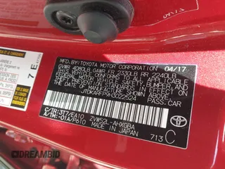 2017 Toyota Prius Plus z VIN JTDKARFP9H3022524, wystawiony jako IAAI lot #42527901 z przebiegiem 44 809 mil mil oraz . Historia ofert i sprzedaży dostępna na DreamBid. Obrazek 9.