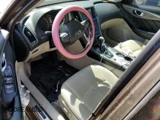 2015 Infiniti Q50 Premium with VIN JN1BV7AP0FM339781, listed as a Copart auction lot 53658315 with 179,703 mi miles and Salvage Title. Bid and sale history available at carsss.com. Image 8.