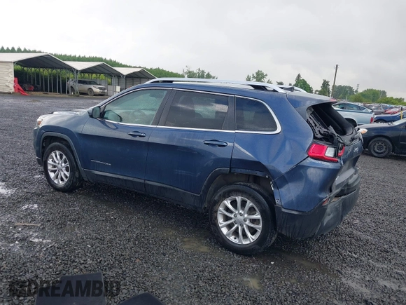 2019 Jeep Cherokee Latitude z VIN 1C4PJMCX2KD369871, wystawiony jako IAAI lot #42239476 z przebiegiem 88 261 mil mil oraz . Historia ofert i sprzedaży dostępna na DreamBid. Obrazek 3.