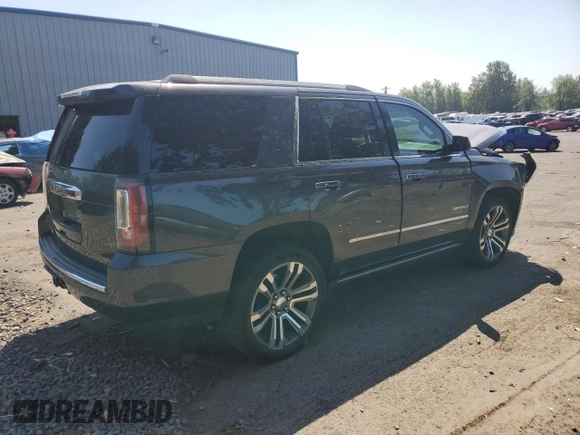 2018 GMC Yukon Denali with VIN 1GKS2CKJ7JR179097, listed as a Copart auction lot 65645904 with 0 mi miles and Salvage Title. Bid and sale history available at carsss.com. Image 3.