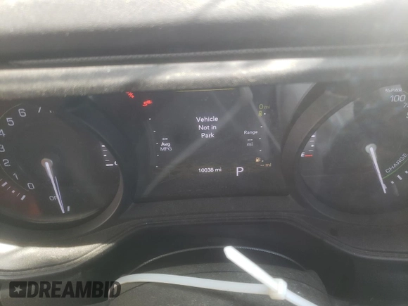 2024 Jeep Wrangler Sahara with VIN 1C4RJXP67RW292134, listed as a Copart auction lot 60993555 with 10,038 mi miles and Salvage title. Bid and sale history available at DreamBid. Image 9.